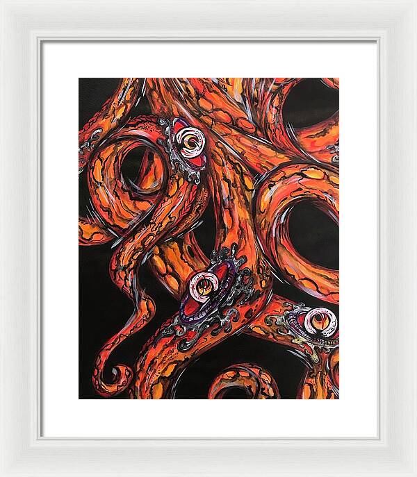 OctaArms - Framed Print