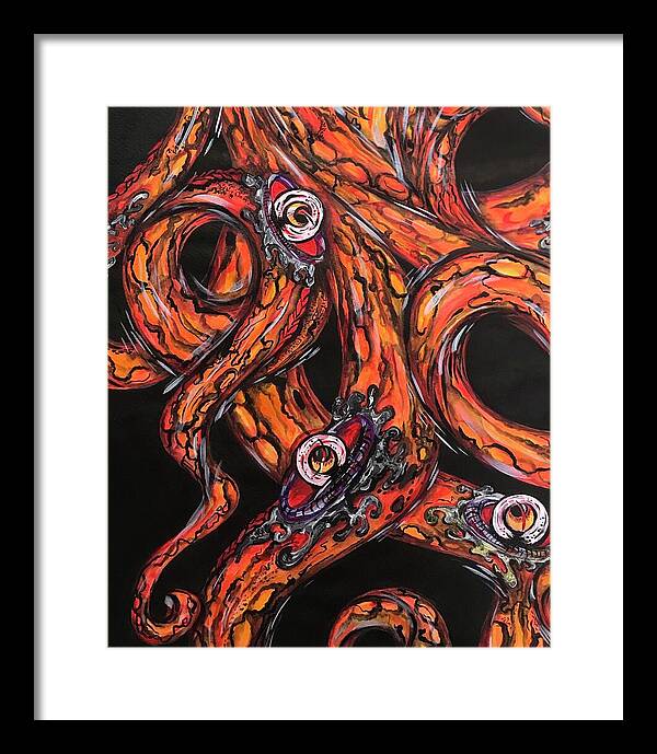 OctaArms - Framed Print