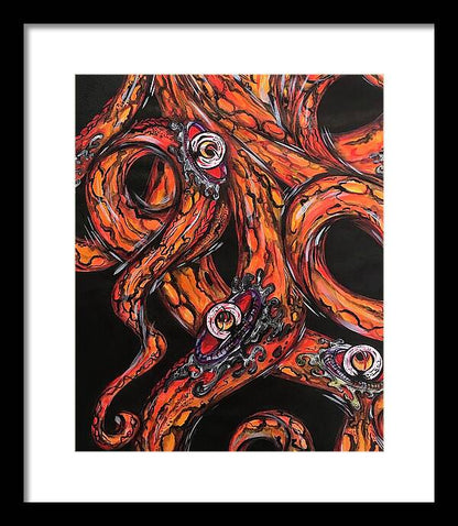 OctaArms - Framed Print