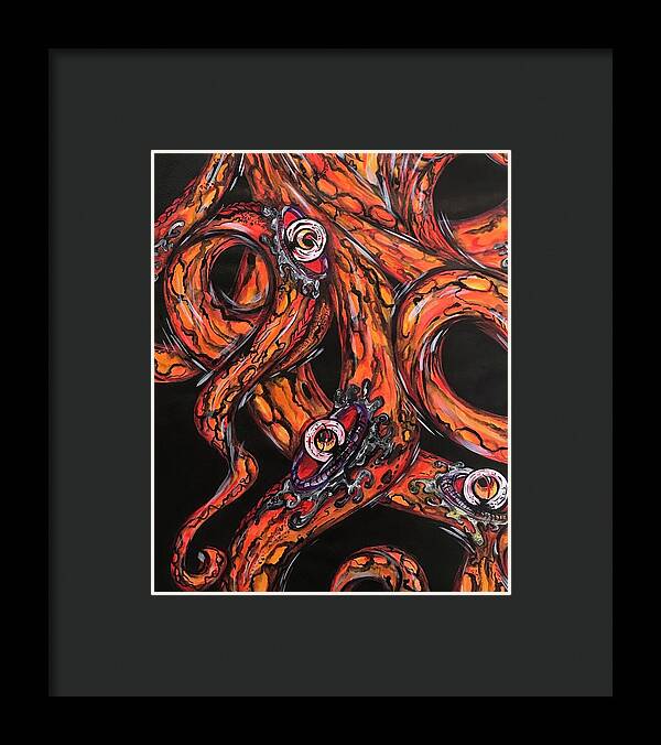 OctaArms - Framed Print