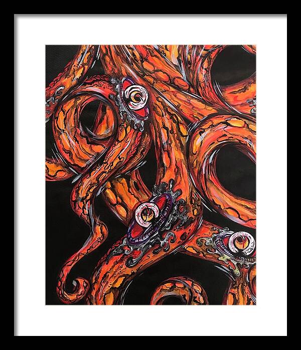 OctaArms - Framed Print
