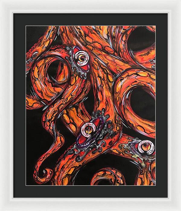 OctaArms - Framed Print
