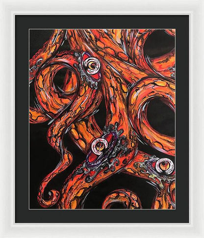 OctaArms - Framed Print