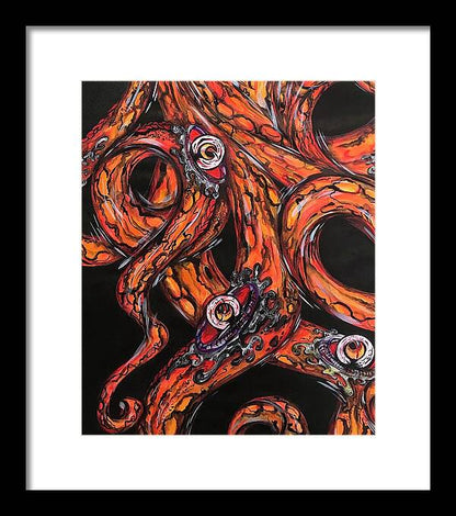 OctaArms - Framed Print