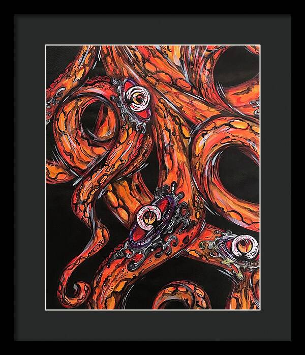OctaArms - Framed Print