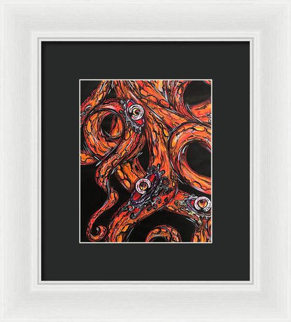 OctaArms - Framed Print