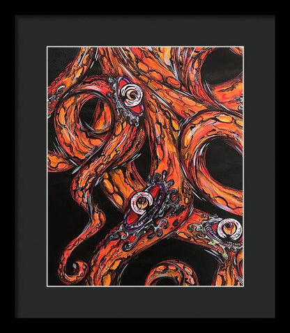 OctaArms - Framed Print