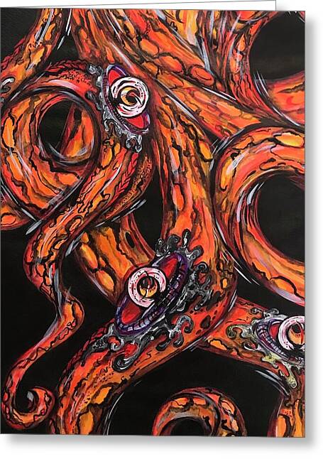 OctaArms - Greeting Card