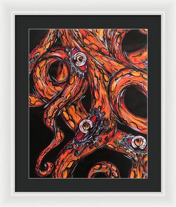 OctaArms - Framed Print
