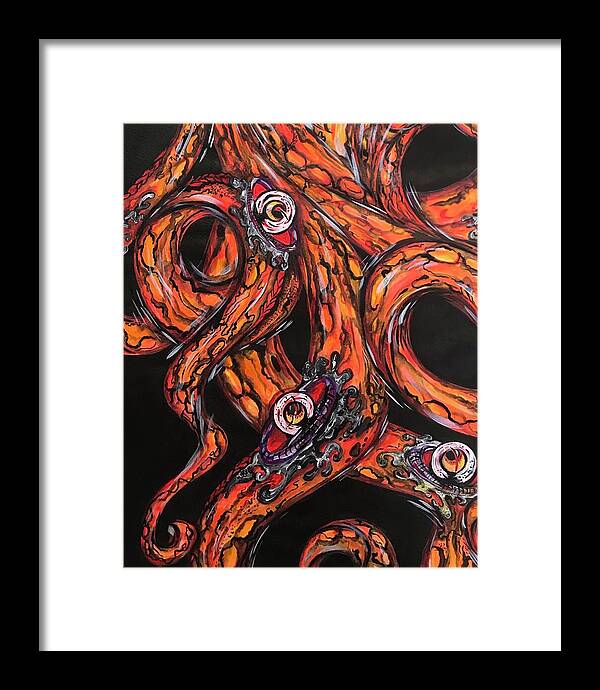 OctaArms - Framed Print