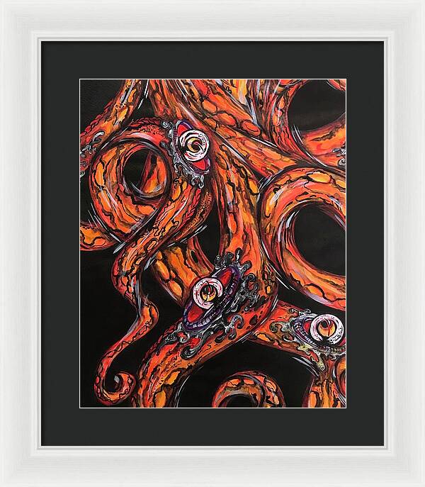 OctaArms - Framed Print