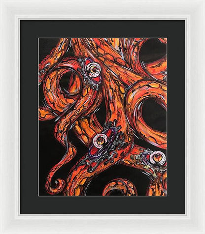 OctaArms - Framed Print
