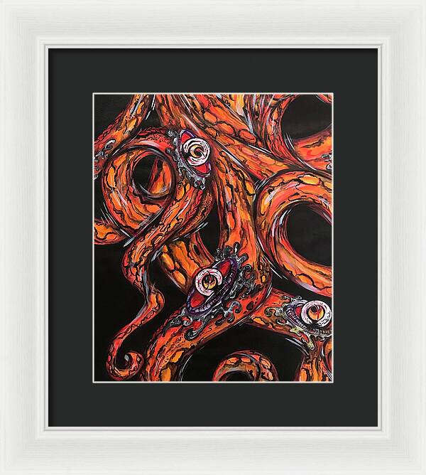OctaArms - Framed Print