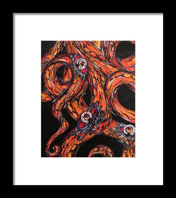 OctaArms - Framed Print