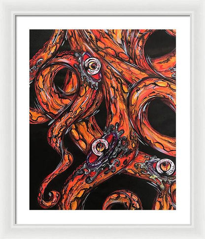 OctaArms - Framed Print