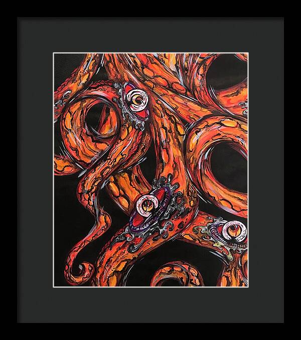 OctaArms - Framed Print