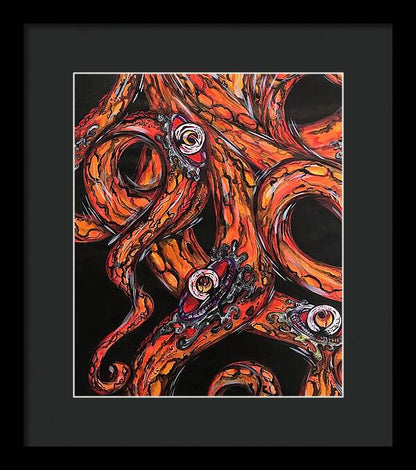 OctaArms - Framed Print