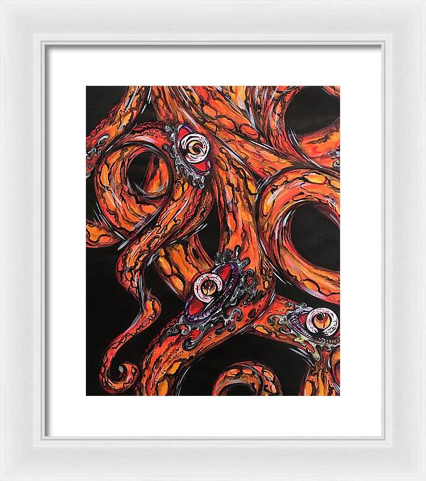 OctaArms - Framed Print