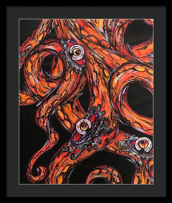 OctaArms - Framed Print