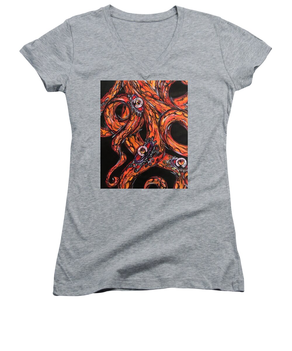 OctaArms - Women's V-Neck