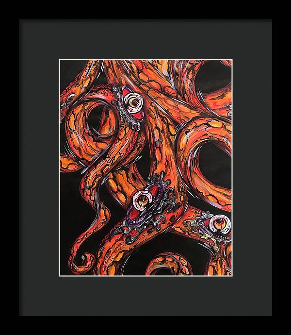 OctaArms - Framed Print