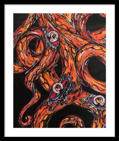 OctaArms - Framed Print