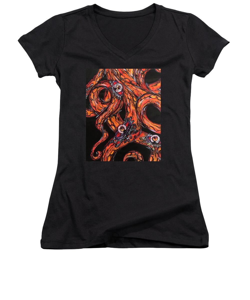 OctaArms - Women's V-Neck