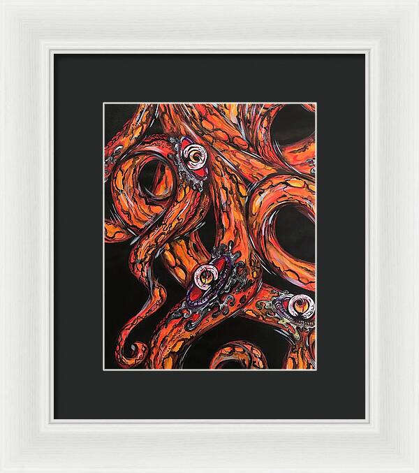 OctaArms - Framed Print