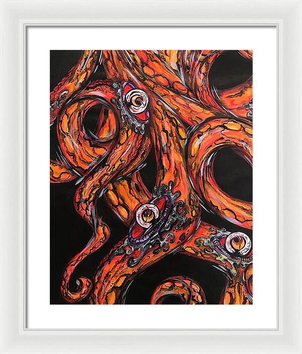 OctaArms - Framed Print