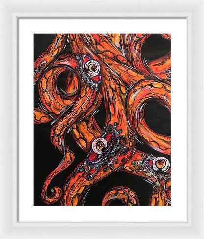 OctaArms - Framed Print