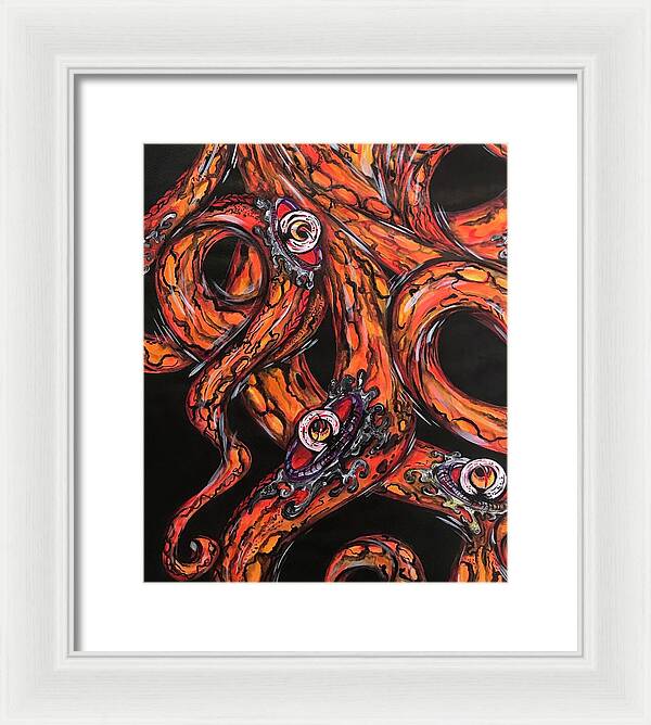 OctaArms - Framed Print