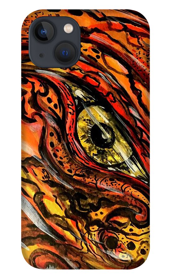 Orange Eye - Phone Case