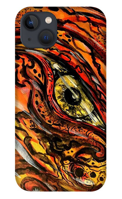 Orange Eye - Phone Case