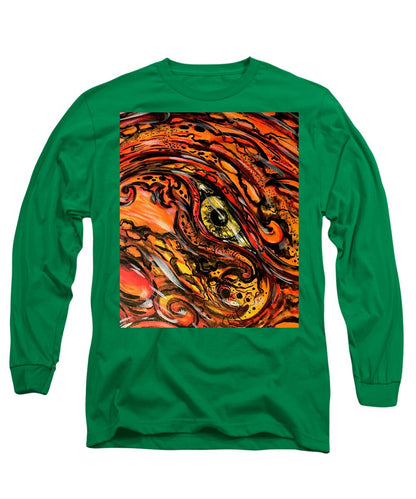 Orange Eye - Long Sleeve T-Shirt