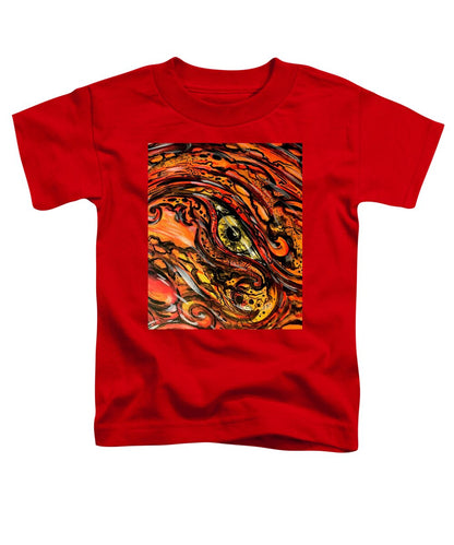 Orange Eye - Toddler T-Shirt