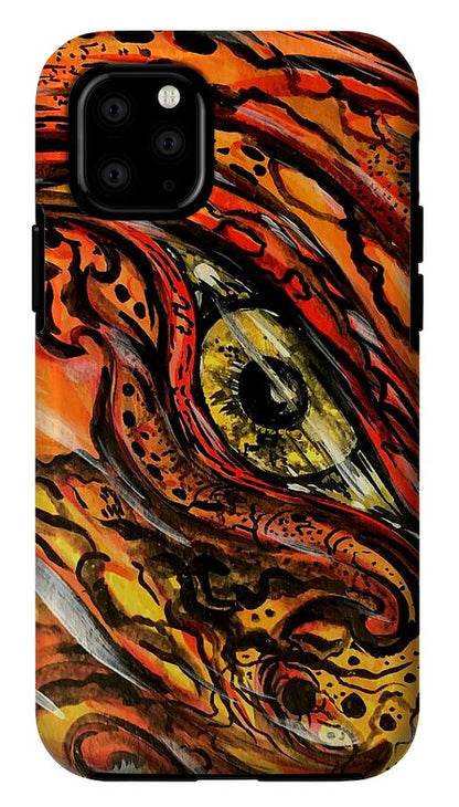 Orange Eye - Phone Case