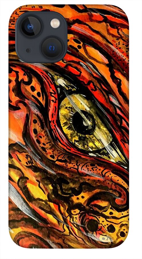 Orange Eye - Phone Case