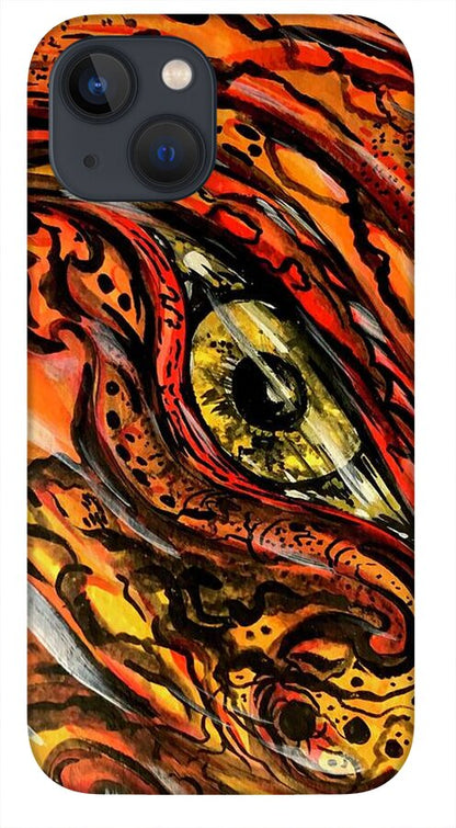 Orange Eye - Phone Case