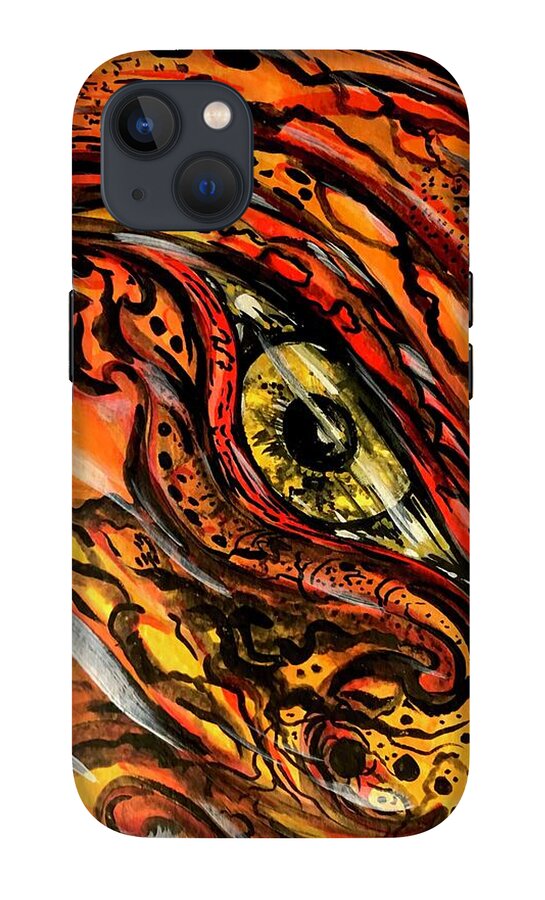 Orange Eye - Phone Case