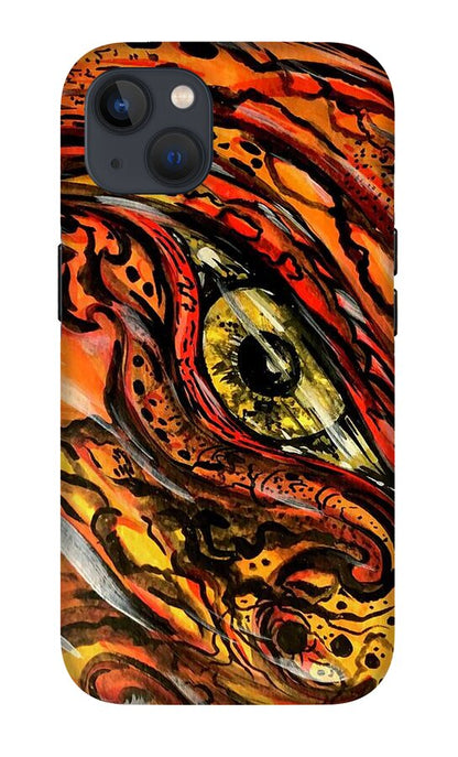 Orange Eye - Phone Case