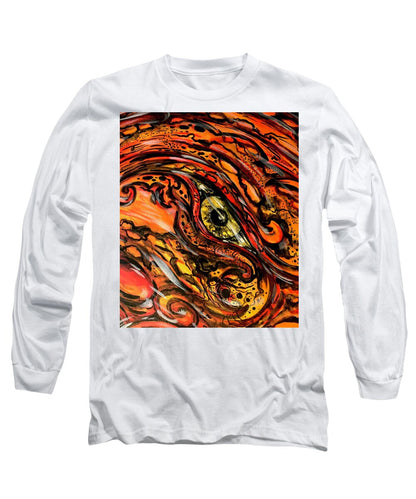 Orange Eye - Long Sleeve T-Shirt