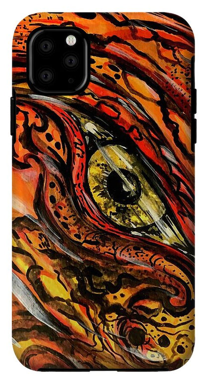 Orange Eye - Phone Case