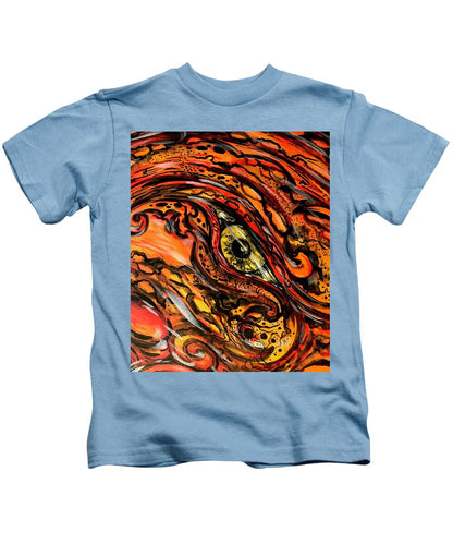 Orange Eye - Kids T-Shirt