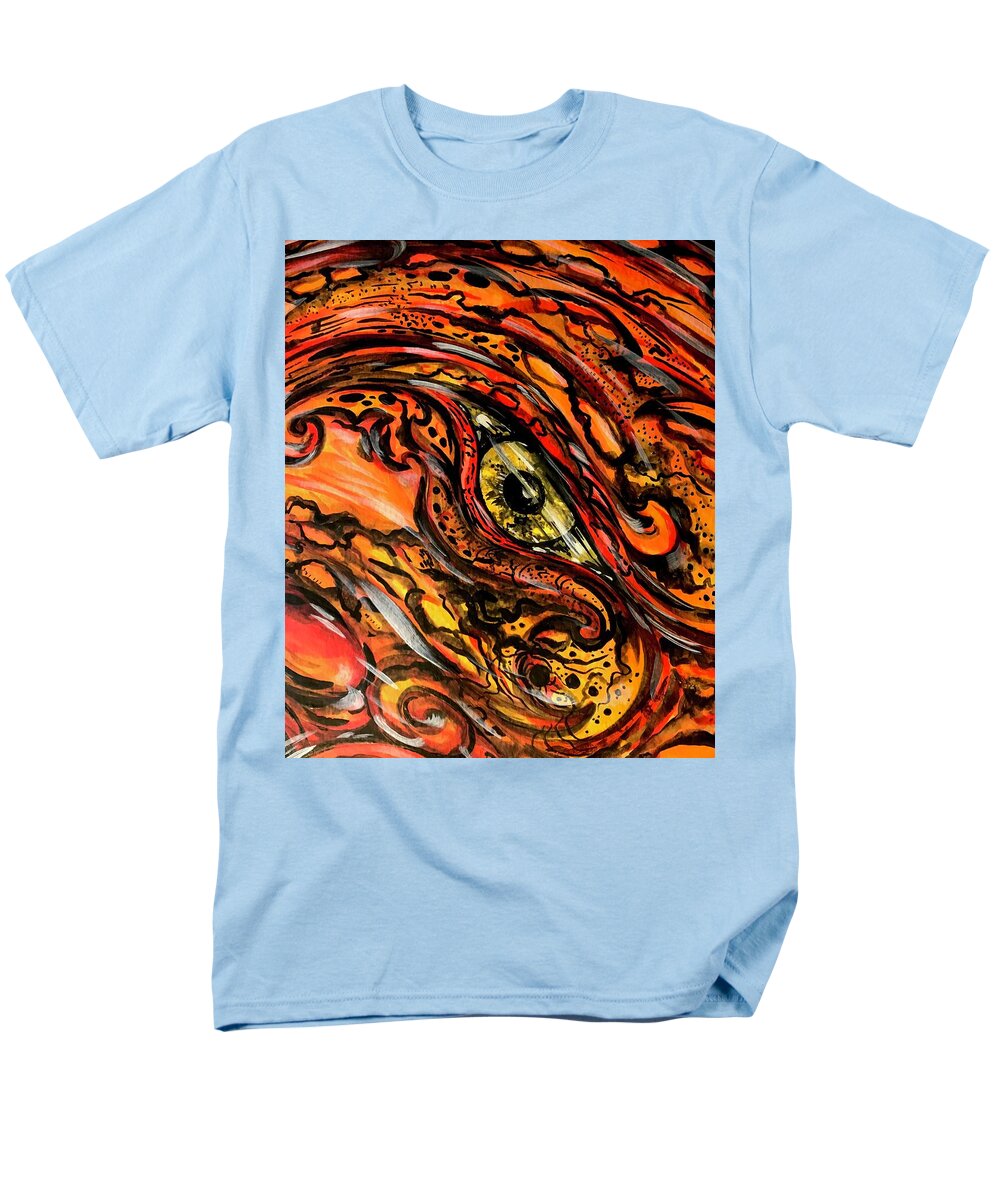 Orange Eye - Men's T-Shirt  (Regular Fit)