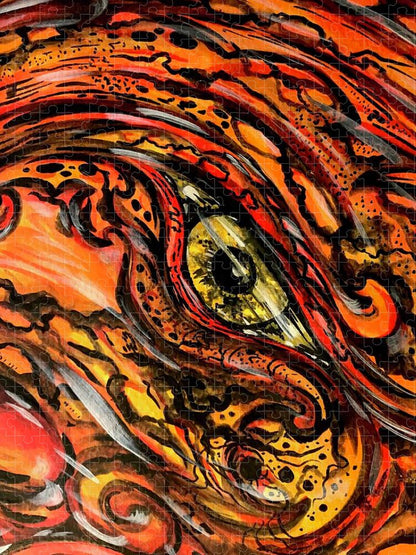 Orange Eye - Puzzle
