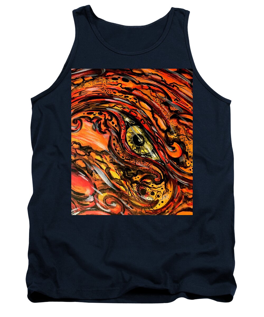 Orange Eye - Tank Top