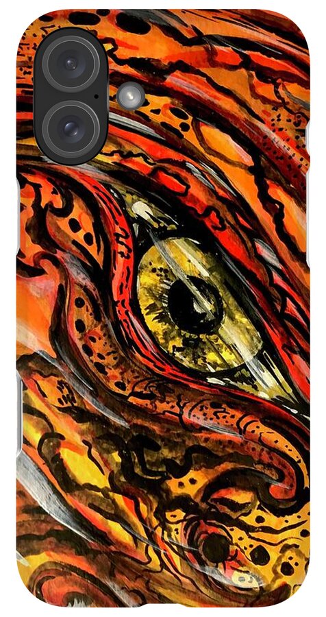 Orange Eye - Phone Case