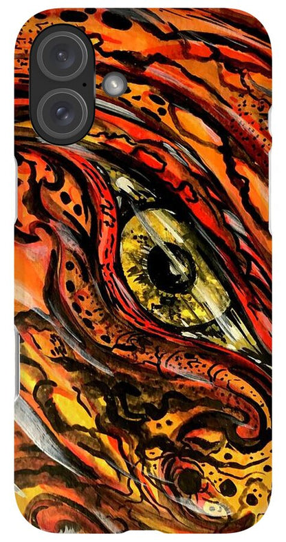 Orange Eye - Phone Case