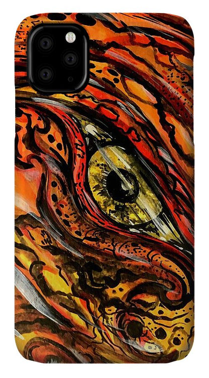 Orange Eye - Phone Case