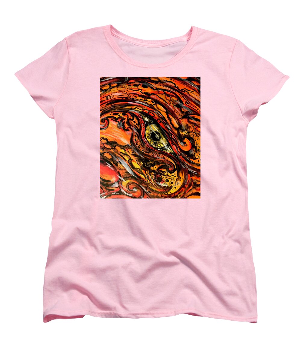 Orange Eye - Women's T-Shirt (Standard Fit)